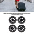 thumbnail image 4 of Roues de Bagage, Roue de Valise 4 Pcs Faible Bruit Légère en PVC à Roulettes Design Standard pour Voyage, 4 of 8