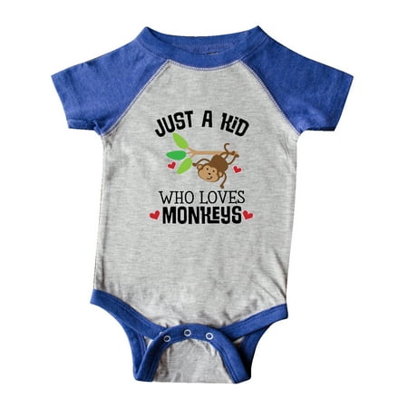 

Inktastic Monkey Lover Jungle Animal Gift Baby Boy or Baby Girl Bodysuit