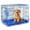 Royal Blue, variant on Homey Pet 30 Inch Medium Dog Crate, Copper Gold Wire Dog Cage Small, Collapsible Inside Dog Kennel Nano-Coated Metal Dog Crates with Pull-Out Floor Grid Tray, Double Doors Dual Locks, Portable Handle