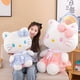 thumbnail image 4 of Sanrio-falda de dibujos animados de Hello Kitty para niños, juguete de felpa grande de 35/45/55cm, almohada para dormir, lindo gato de Anime, peluches suaves, 4 of 4