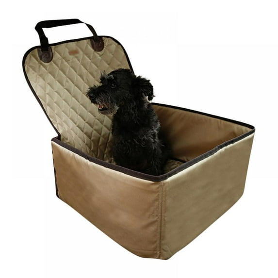 2 In 1 Pet Dog Carrier Bucket Car Travel Accessories ,Pet DogWaterproof Front Seat Cover Protector for Cars