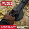thumbnail image 6 of Hyper Tough 120 CFM 140 MPH 20V Brushless Cordless Leaf Sweeper/Blower with 20V Max 2.0Ah Battery and Charging Cable, 6 of 12