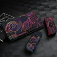 thumbnail image 3 of POBUDS Switch Skin | Sticker Wrap Vinyl Decal | Set Compatible with Nintendo Switch ( Switch OLED Model, Neon Flamingo), 3 of 5