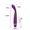 Purple, variant on TLUDA Wireless Rechargeable G Spot Vibrator Sex Toys for Women Purple