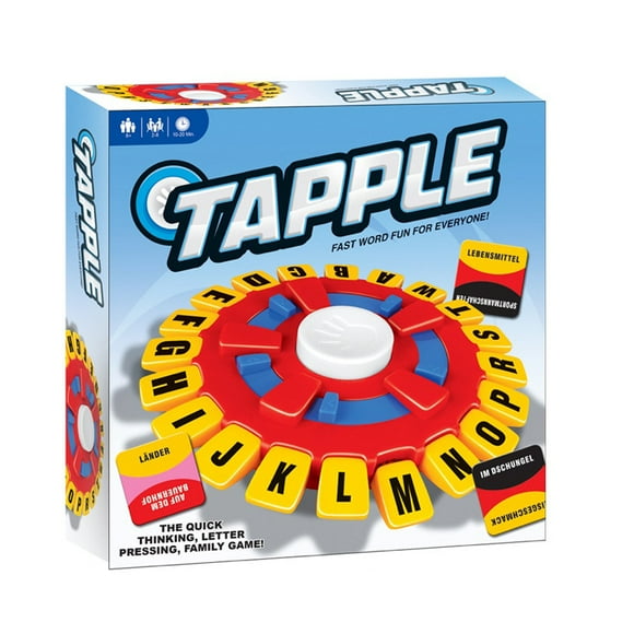 New German Tapple Game Think Words Game German Board Games Christmas Eve Gift for Adults Children Letter Game Deutsch