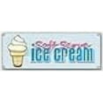thumbnail image 2 of Soft Serve Vanilla ICE Cream Banner Sign Signs Shop, 2 of 4
