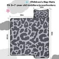 thumbnail image 5 of White and Black Of Leopard Print Toddler Nap Mats for Kids Preschool,Sleeping Mat Bag or Kids,Toddler Sleeping Bag,Toddler Nap Mat or Daycare, 5 of 6