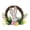 Multicolor-4A-home supplies, variant on LEFTHIGH Home Easter Bunny Wreath Door Hangers Front Door Wall Decoration Wreath Plastic Multicolor for Party Home 7.09x7.09 Inch 1-Pack Apartment Essentials