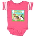 thumbnail image 3 of Inktastic I'm One Farm Animals Wearing Birthday Party Hats Boys or Girls Baby Bodysuit, 3 of 5