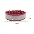 thumbnail image 2 of Collar para perro con diamantes de imitación. Collar para perro elegante, suave y cómodo con franja reflectante brillante de primera calidad., 2 of 5