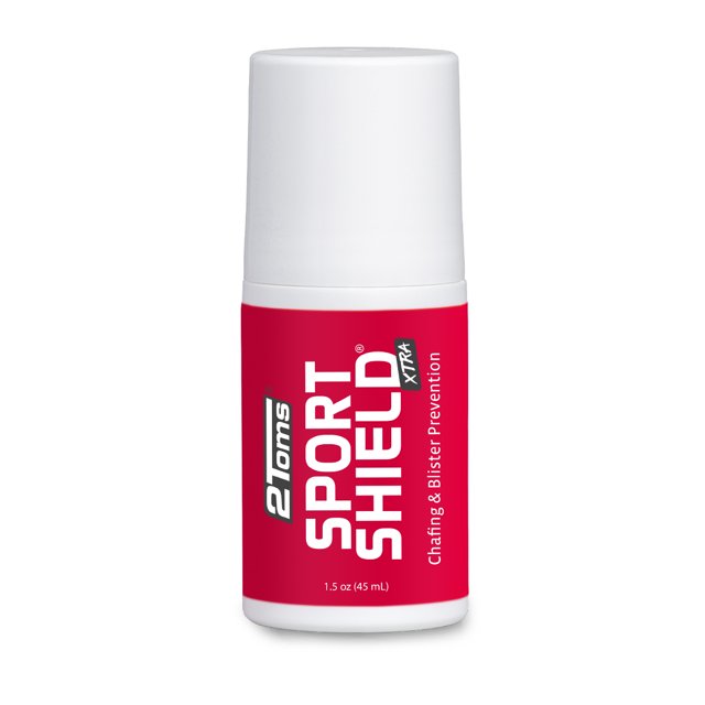 2Toms SportShield XTRA Anti-Chafe Roll-On, Long-Lasting Friction Protection, 45 mL Bottle