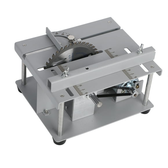 Portable Table Saw Cutting Machine Multi Function Steel Frame Structure Cutting Tabletop Circular Saw AC 110-240V
