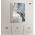 thumbnail image 2 of A Nautical Abstraction Canvas Timeless Abstract Wall Art by Art Remedy, White Frame, 30" x 45", 2 of 7