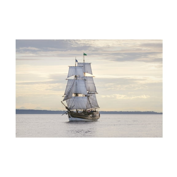 Trademark Fine Art 'Lady Washington II' Canvas Art by Alan Majchrowicz