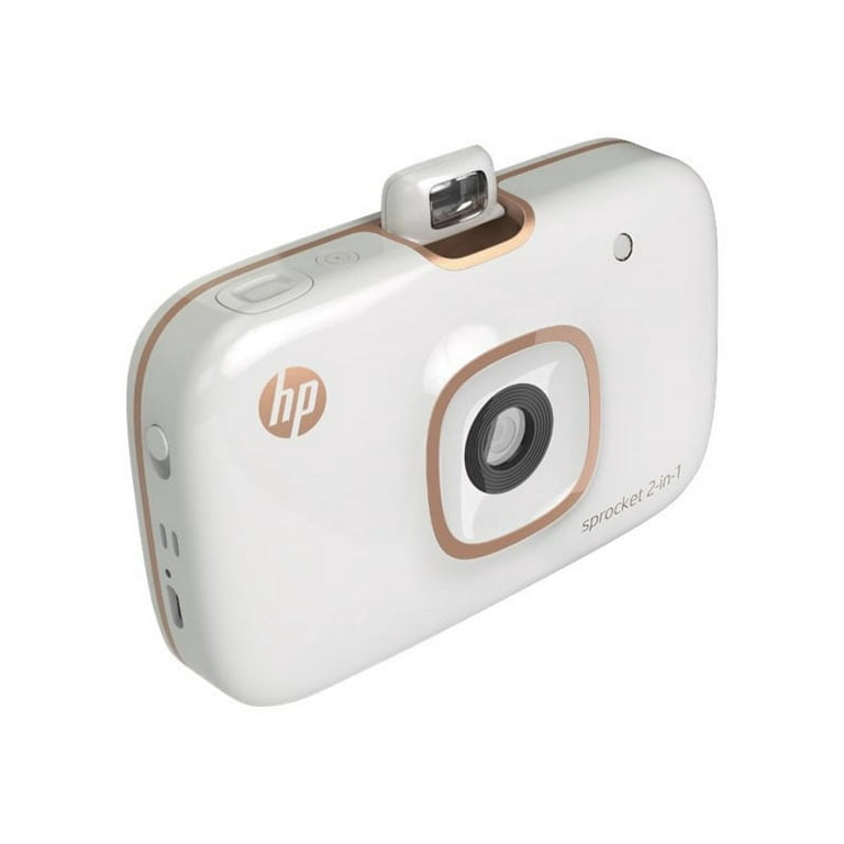 HP Sprocket 2-in-1 ポータブルプリンター HP Sprocket 2-in-1 Portable Instant Camera Printer Bundle with 30
