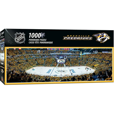 UPC: 0705988918834 | MasterPieces Sports Panoramic Puzzle – NHL Nashville Predators Center View