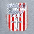 thumbnail image 6 of Wild Bobby, American by Birth Christian by The Grace of GOD Inspirational/Christian Women Graphic Long Sleeve Tee, Heather Grey, X-Large, 6 of 6