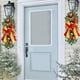 thumbnail image 4 of Xihbxyly Guirnalda Navideña, Decoración Festiva para Puerta de Entrada, Material de Pvc Duradero, Diseño Multicolor, Uso Interior y Exterior, Fiestas Navideñas, Puerta de Entrada, Escaleras, Tamaño 4, 4 of 7