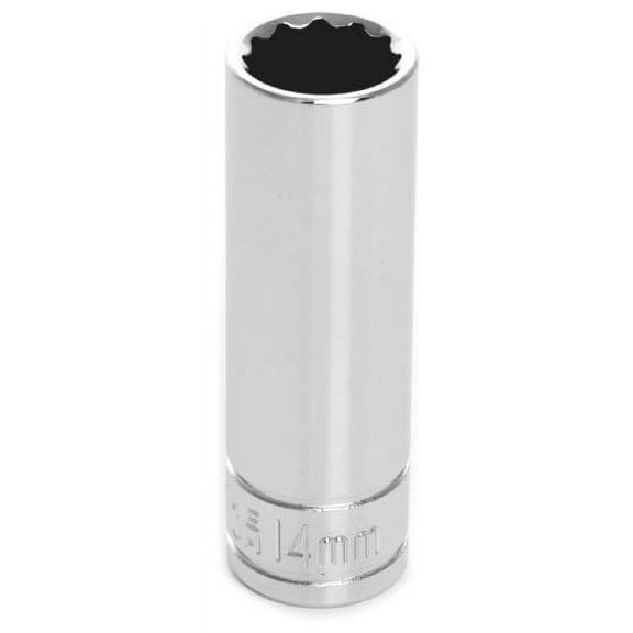 Wilmar W38714 3/8" Drive 12-Point Socket, 14mm