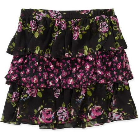 ONLINE - Besties Girls Lace Layered Skirt - Walmart.com