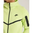 thumbnail image 4 of Nike Tech Men's Full-Zip Windrunner Hoodie (HV0949-736, Light Lemon Twist/Black) Size Medium, 4 of 4