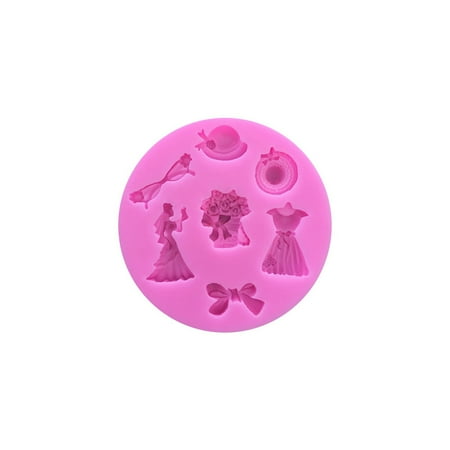 

GeweYeeli Silicone Cake Mold Hotel Dining Cafe Jelly Chocolate Pudding Mould Wedding Party Fondant Decorating Baking Tool