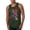 Forest Green, variant on Colorful Cat Portrait | Cat Lover Owner | Dean Russo Art Animal Lover Mens Sleeveless Top, Royal, S
