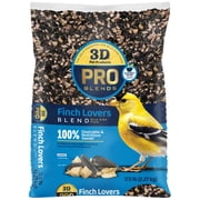3-D Pro Blends Finch Lovers Wild Bird Food, Blend of Wild Bird Seeds, 5 Pounds