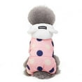 thumbnail image 2 of Dog Pet Four-Legged Cotton Coat Waterproof Plush Warm Dog Clothes Winter Warm Dog Coat Cat Pet Jumpsuit Dress Clothes, 2 of 5