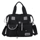 thumbnail image 1 of Bolsa Bloosom Mujer Impermeable Viaje Nylon Crossbody Bandolera Negro, 1 of 4