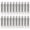 20pcs, variant on Strong Metal Blanks Automotive Keys Edges Rusts Blanks Not Recycled Simple Operate for Car