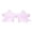 A954 Light Purple 5.7", variant on Frameless Star Sunglasses Transparent Candy Colored Sunglasses Party Star Glasses Event & Party