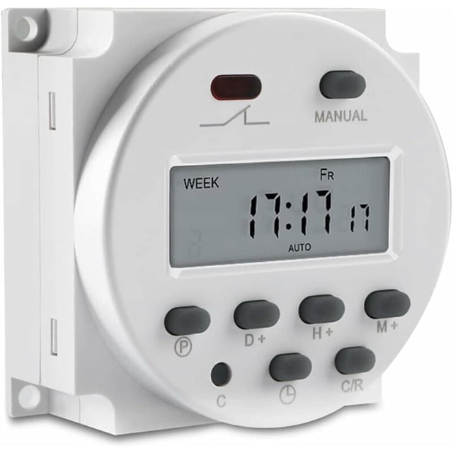 CN101A DC 12V Programmable Digital LCD Timer LCD Display Digital