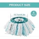 thumbnail image 2 of Set Of 4 Replacement Heads For Leifheit Clean Twist Disc Mop Micro Set, 2-fibre System For Round Floor Mop, Compatible With Leifheit Clean Twist M Mop, 2 of 5