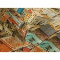 thumbnail image 4 of Ambesonne Travel Quilted Bedspread Set 3 Pcs, Havana City Houses, King Size, Multicolor, 4 of 5