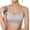 Grey, variant on Seamless Backless Bra with Removable Pads Strapless Bandeau for Comfortable Support Bras Strapless