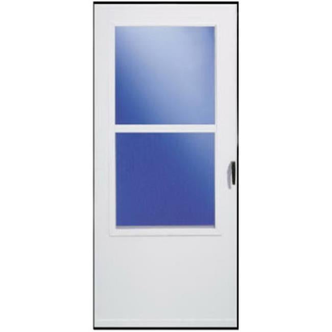 Larson 029833U 30 x 81 in. White Solid Wood Core Storm Door Walmart