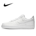 thumbnail image 1 of Air Force 1 07 Zapatillas de skate para hombre y mujer, clásicas, negras, blancas, de piel auténtica, antideslizantes, cómodas, para correr, Af1, 1 of 4