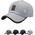 thumbnail image 1 of Optimumeny Gorra de béisbol informal de verano al aire libre, sombrero de malla transpirable, sombrero de camionero, gorra de béisbol, 1 of 7