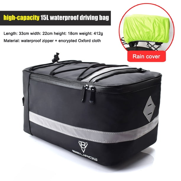 Bolsa trasera de bicicleta Camel Bolsa trasera portátil Mtb bolsa impermeable para equipaje para equipo de ciclismo de bicicleta FLhrweasw Nuevo