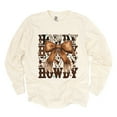 thumbnail image 6 of Coquette Howdy Stacked - Women's Garment Dyed Long Sleeve Graphic T-Shirt, 6 of 19