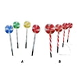 thumbnail image 3 of Inteprter Light Solar Garden Patio Lámpara de césped Pathway Candy Night Paisajismo Iluminación Decoración Suelo Inserción Recargable Iluminación y accesorios Vistoso Inteprter HA072962-01, 3 of 6