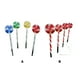 thumbnail image 3 of Inteprter Light Solar Garden Patio Lámpara de césped Pathway Candy Night Paisajismo Iluminación Decoración Suelo Inserción Recargable Iluminación y accesorios Rojo Inteprter HA072962-02, 3 of 6