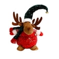 thumbnail image 2 of Muñeca navideña Strade Fareast Limited figura de regalo adorno de peluche Alce 28 cm x 20 cm x 15 cm, 2 of 8