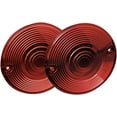 thumbnail image 2 of Kuryakyn Replacement Lenses for 3-1/4" Flat Turn Signals Red 4996, 2 of 2