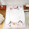 thumbnail image 5 of Homewish Rustic Mallard Duck Full Size Sheets,Cartoon Bow Knot Bed Sheets,Pink Flower Floral Sheet Sets For Girl Kids,Luxury Bedroom Decor,4 Pieces, 5 of 7