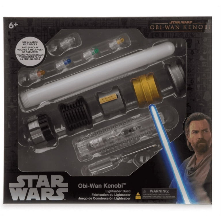 Disney Parks Star Wars Obi Wan Kenobi Mini Buildable LIGHTSABER Set Toy New With Box Walmart