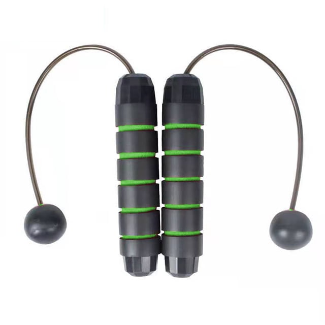 Cordless Jump Rope for Men & Women - Ropeless Jump Rope for Fitness,green300g