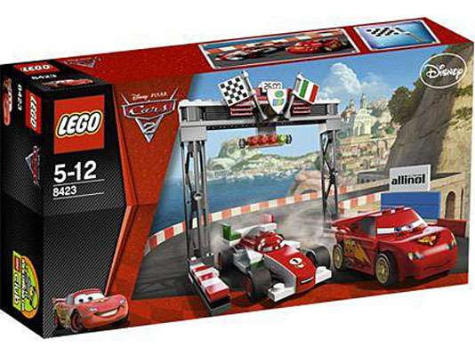 Pre-Owned Disney Cars Cars 2 World Grand Prix Racing Rivalry Set LEGO 8423