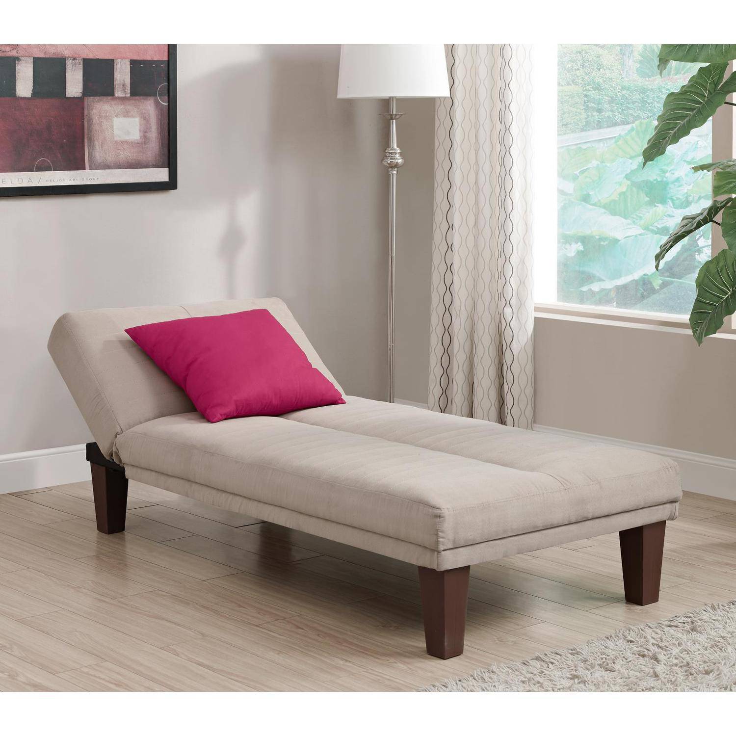 DHP Dillan Chaise Tan Walmartcom DHP Dillan Chaise Tan Walmartcom